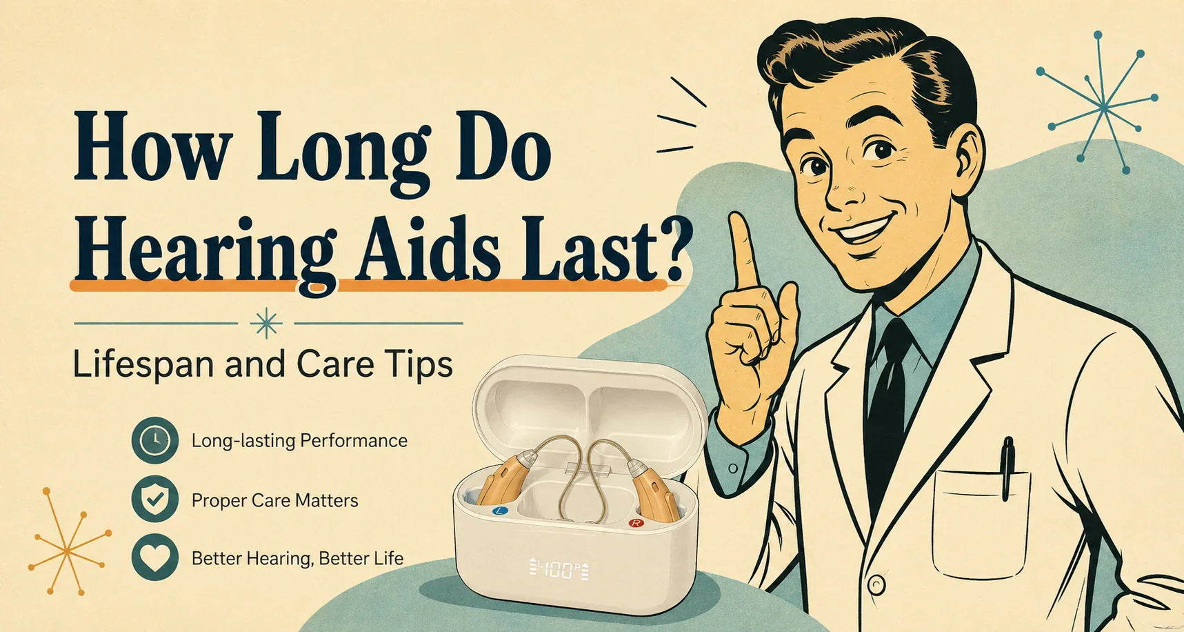 How Long Do Hearing Aids Last? Lifespan and Care Tips for Seniors