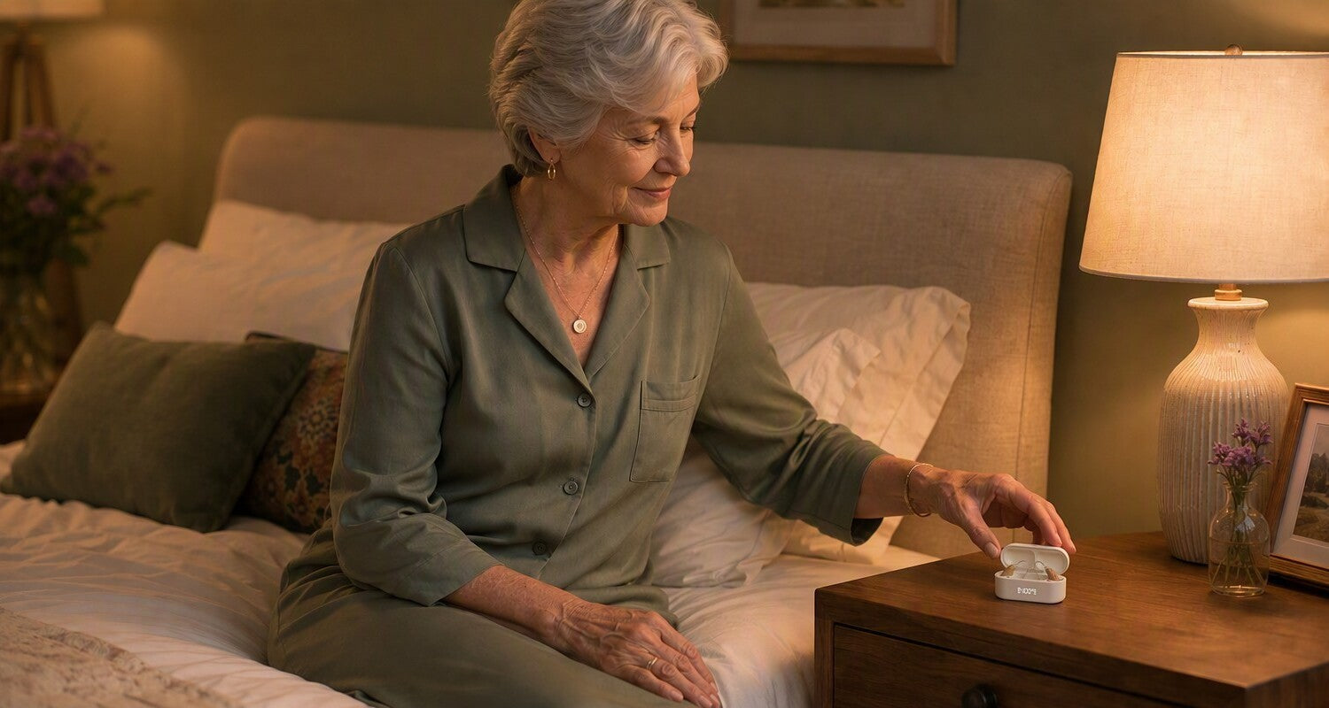 Should You Sleep With Hearing Aids? A Safer Nighttime Routine